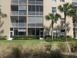 View of rear building from #5 green