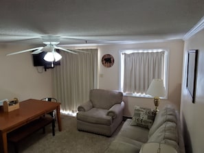 Living and dining area