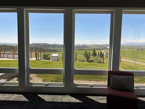 south facing views from living room