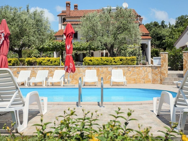 Schwimmbad, Eigentum, Freizeit, Urlaub, Grundeigentum, Resort, \"Stadt, Gebäude, Haus, Wohngebiet