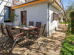 Furniture, Home, Land Lot, Door, Chair, Garden, Cottage, Shade, Outdoor Furniture, Backyard