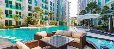 Lounge by the pool