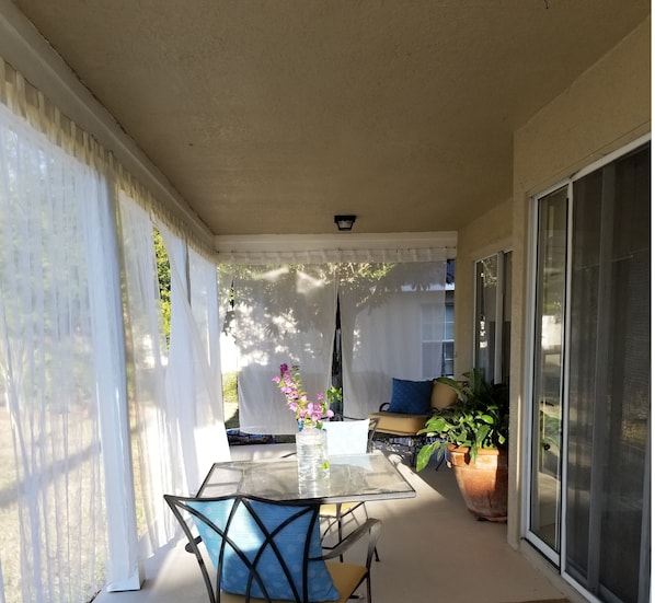 Back patio
