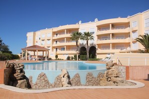 Vilas das Acacias pool and kids pool. 