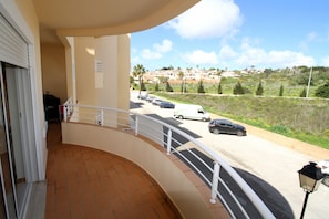 The veranda is accessed from the lounge and kitchen