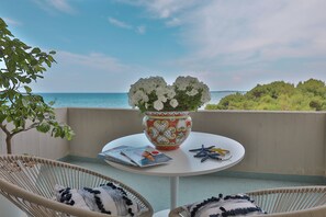Terrace with staggering sea views