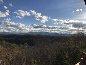 Vue depuis l’hébergement