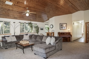 Living Room with Piano