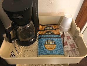 Coffee and/or coffee maker