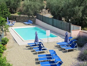 Planta, Piscina, Azul, Agua, Mueble Para Exteriores, Sombra, Sunlounger, Árbol, Hierba, Ocio