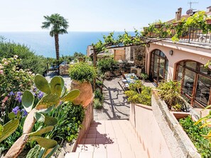 Mer, Balcon, Côte, Océan, Eco Hôtel, Recours, Hacienda, Villa, Pot De Fleur