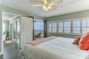 Oceanfront Primary Bedroom with King Bed