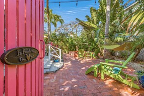 Outdoor lush gardens