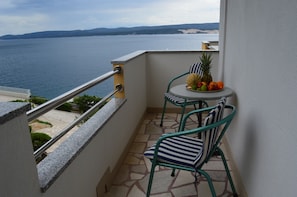 Balkon mit Meerblick