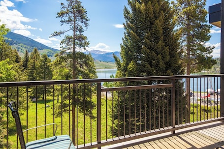 Mountain and lake views
