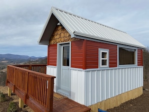 Tiny house entrance