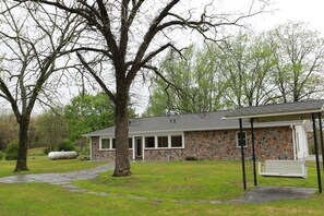 Back of House, Patio and Swing