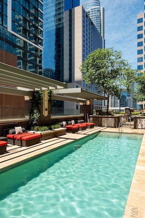 Take a dip in the community pool