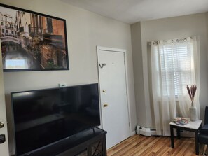 Smart t v where you can watch just about anything.
