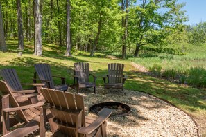 Fire Pit by the lake