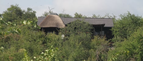 Front View of Lodge