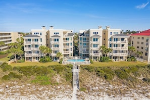 Grandview 403 - Luxury Beachfront Vacation Rental Condo with Communty Pool in Miramar Beach, FL - Bliss Beach Rentals