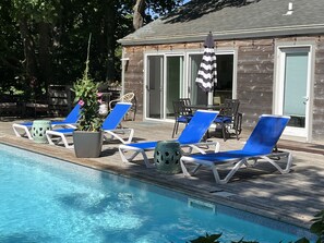 Poolside Lounging