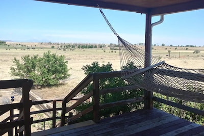 The Lone Star Ranch with a view