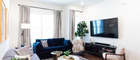 Experience the charm and comfort of our living space.
