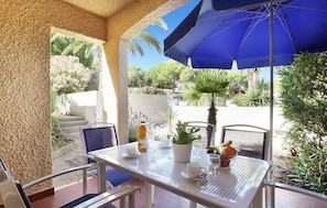 The balcony or terrace is the perfect place to breathe some fresh Mediterranean air.