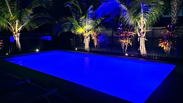 Pool at Night