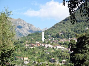 Bergdorf, Bergstation, Bergforms, Berg, Dorf, Gebirge, Hügel, Himmel, Mount Scenery, Senke
