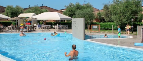 Water, Sky, Swimming Pool, Azure, Fun, Aqua, Leisure, Recreation, Summer, Composite Material
