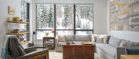 Welcome to Chill 404 - an eclectic, modern condo at the base of Jane Creek