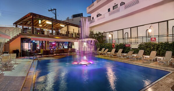 Front of property – evening/night