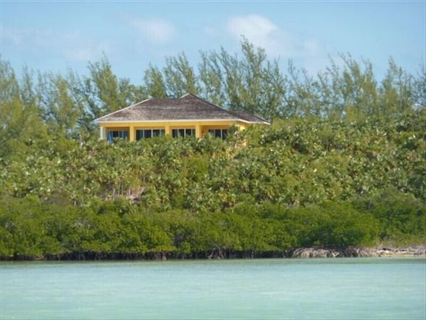 Villa from the water