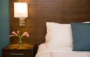The bedrooms are comfy!