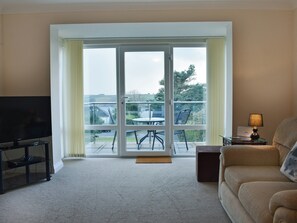 Cosy living area | Bay View West Wing - Bay View and West Wing, Carlyon Bay, near St Austell