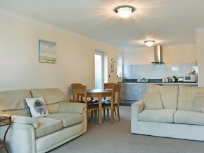 Welcoming open plan living space | Bay View West Wing - Bay View and West Wing, Carlyon Bay, near St Austell