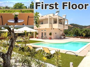 Green Orange Villa first floor overview