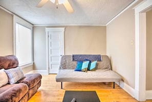 Step inside to find beautiful flooring.