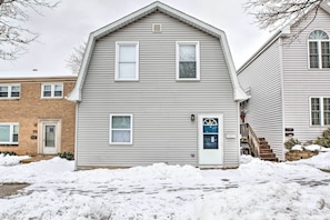 The apartment is located on the second floor.