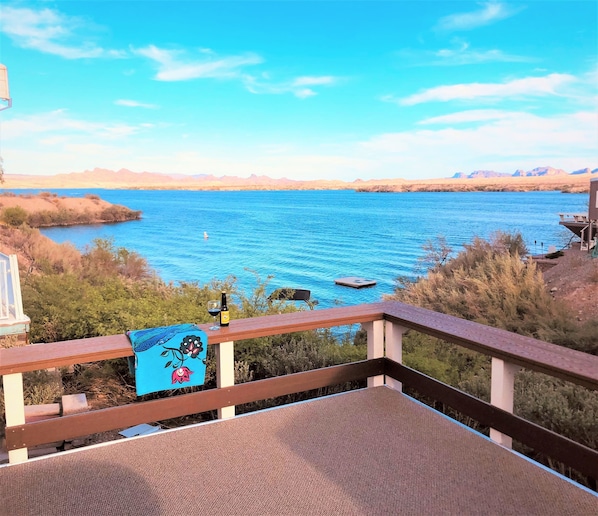 View from the porch.