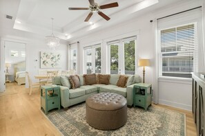 Living Area with Balcony