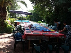 Restaurang utomhus