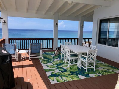 Your deck and outdoor dining area