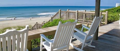 View from the deck