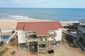 Aerial Photo Facing the Beach