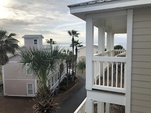 Gulf views from multiple balcony decks.