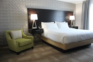 Get a good night's rest in the cozy bedroom.